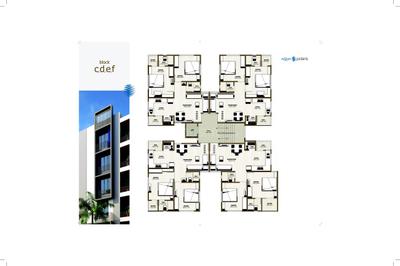 Image of 1260 Sq.ft 2 BHK Apartment / Flat for sale in Yash Aqua Polaris, Nana Chiloda, Ahmedabad for Rs. 4200000