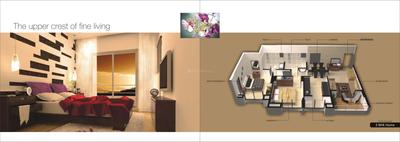 Image of 1020 Sq.ft 2 BHK Apartment / Flat for sale in Welworth Paradise, Baner, Pune for Rs. 11500000