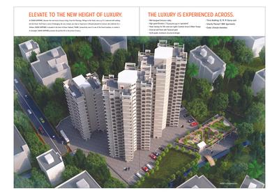 Image of 531 Sq.ft 1 BHK Apartment / Flat for sale in Sukur Sapphire Phase I, Kasarvadavali, Thane for Rs. 7000000