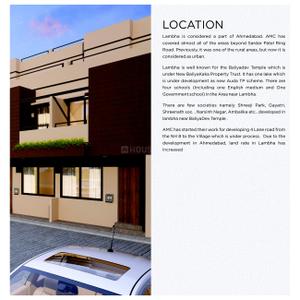 Image of 1200 Sq.ft 3 BHK Independent House for sale in Aditya Bungalows, Lambha, Ahmedabad for Rs. 7490000