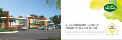 Image of 2196 Sq.ft Residential Plot / Land for sale in Green City Dukes County, Sheriguda, Sangareddy, Hyderabad for Rs. 13664000