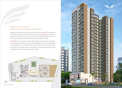 Image of 550 Sq.ft 1 BHK Apartment / Flat for sale in Techno Vision Vivanta Marvel, Mira Road East, Mira Bhayandar for Rs. 7921000