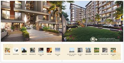Image of 639 Sq.ft 2 BHK Apartment / Flat for sale in Shri Hari Sahitya Elenza, GIDC Naroda, Ahmedabad for Rs. 4700000