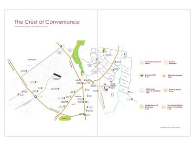 Image of 1750 Sq.ft 3 BHK Apartment / Flat for sale in Mayfair Park, Sanauli, Zirakpur for Rs. 8520000