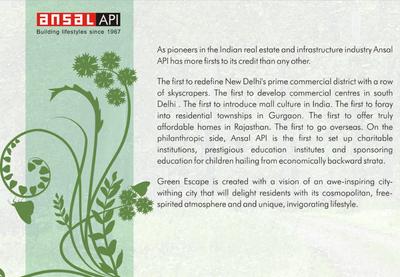 Ansal Green Escape Brochure 10