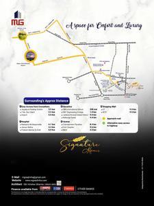 Image of 1522 Sq.ft 3 BHK Apartment / Flat for sale in MG Signature Homes, Jagatpura, Jaipur for Rs. 6200000