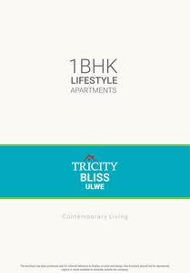 Image of 720 Sq.ft 1 BHK Apartment / Flat for sale in Tricity Bliss, Ulwe, Navi Mumbai for Rs. 6300000