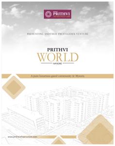 Prithvi World Brochure 1