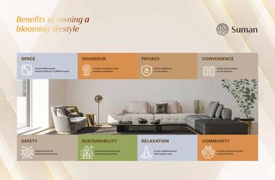 Image of 2006 Sq.ft 3 BHK Apartment / Flat for sale in Ravetkar Suman , Erandwane, Pune for Rs. 42800000
