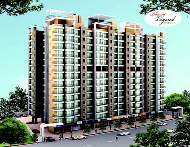 Image of 750 Sq.ft 1 BHK Apartment / Flat for sale in Bhoomi Legend, Kandivali East, Mumbai for Rs. 9000000