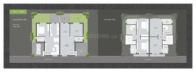 Image of 950 Sq.ft 2 BHK Duplex for sale in Darshanam Shreeji Aangan, Tarsali, Vadodara for Rs. 6500000