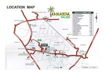 Image of 1180 Sq.ft 3 BHK Apartment / Flat for sale in Anamika Palms, Kamalgazi, Kolkata for Rs. 4800000