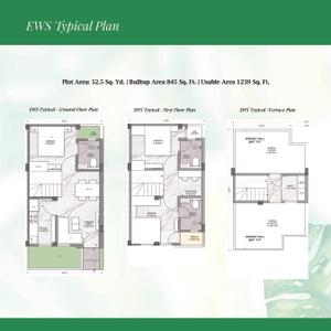 Image of 68 Sq.ft 3 BHK Villa for sale in Savera Palm Green Villas, Sanganer, Jaipur for Rs. 10000000