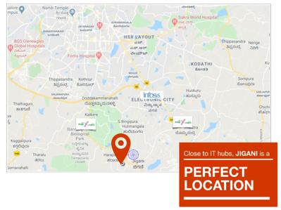 Image of 1286 Sq.ft 3 BHK Apartment / Flat for sale in Address Vijayanagar Eco Village by Address Maker Life Spaces Pvt Ltd, Vijayanagar, Bengaluru for Rs. 22150000
