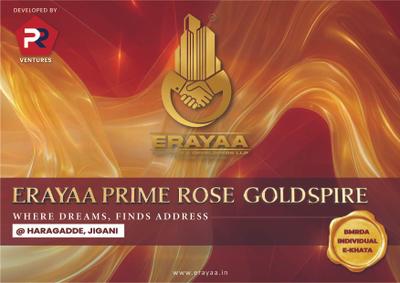 Image of 1500 Sq.ft Residential Plot / Land for sale in Erayaa Prime Rose Goldspire, Seethanaikana Halli, Bengaluru for Rs. 8248000