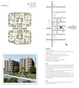 Image of 500 Sq.ft 1 BHK Apartment / Flat for sale in Sangani Samruddhi Residency, Narolgam, Ahmedabad for Rs. 1550000