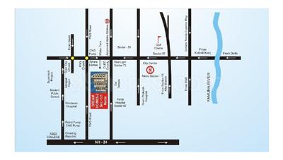 Image of 500 Sq.ft 1 BHK Apartment / Flat for sale in Maan Properties Dream Homes 2, Sector 121, Noida for Rs. 2300000