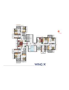 Image of 950 Sq.ft 3 BHK Apartment / Flat for sale in Abhigna Avirahi Heights, Malad West, Mumbai for Rs. 21800000