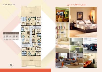 Image of 995 Sq.ft 3 BHK Apartment / Flat for sale in Sri Mateshwari Residency, Ramkrishan Nagar, Patna for Rs. 10500000