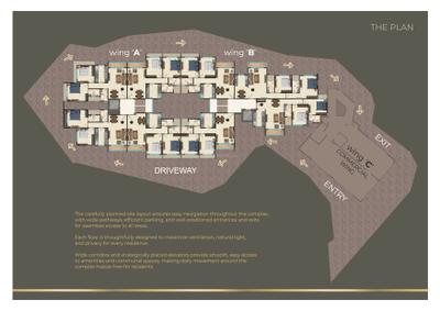 Image of 1200 Sq.ft 2 BHK Apartment / Flat for sale in Sankheshwar Plaza, Kasarvadavali, Thane for Rs. 9200000