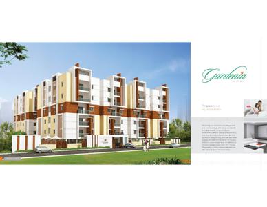 Image of 1883 Sq.ft 3 BHK Apartment / Flat for sale in Hallmark Gardenia, Puppalaguda, Hyderabad for Rs. 16000000