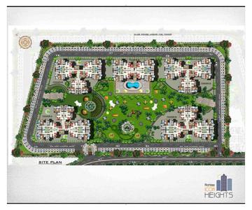Image of 1650 Sq.ft 3 BHK Apartment / Flat for sale in Rohtas Icon Heights, Vrindavan Yojana, Lucknow for Rs. 9000000