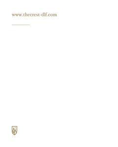 DLF The Crest Brochure 40