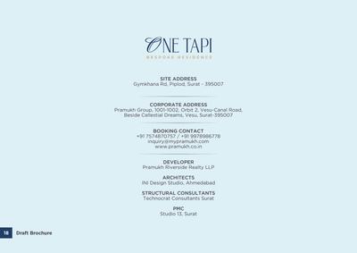 Pramukh One Tapi Brochure 18