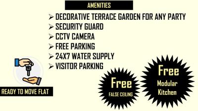 Image of 1782 Sq.ft 3 BHK Apartment / Flat for sale in Dev Apartments Phase 2, Babatpur, Varanasi for Rs. 7128000