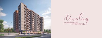 Image of 900 Sq.ft 3 BHK Apartment / Flat for sale in Shree Vallabh Vatrika Residency, Nana Chiloda, Ahmedabad for Rs. 6300000