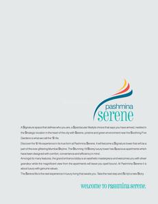 Pashmina Serene Brochure 3