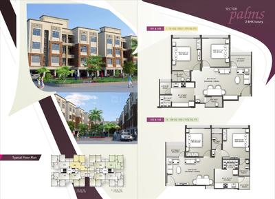 Image of 1179 Sq.ft 2 BHK Apartment / Flat for sale in Parshwanath Atlantis Park, Sughad, Gandhinagar for Rs. 5400000