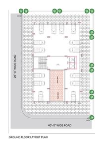 Image of 1275 Sq.ft 2 BHK Apartment / Flat for sale in Yogeshwar Akshar Elite, Ghuma, Ahmedabad for Rs. 5300000