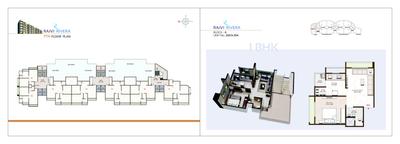 Image of 1197 Sq.ft 2 BHK Apartment / Flat for sale in Rajvi Rivera, Nava Vadaj, Ahmedabad for Rs. 5000000