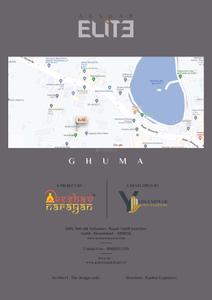 Image of 1275 Sq.ft 2 BHK Apartment / Flat for sale in Yogeshwar Akshar Elite, Ghuma, Ahmedabad for Rs. 5300000