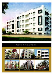 Image of 800 Sq.ft 2 BHK Apartment / Flat for sale in Ambey Green, Deshbandhu Nagar, Kolkata for Rs. 5250000