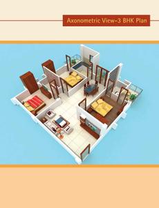 Image of 1061 Sq.ft 3 BHK Apartment / Flat for sale in Mundeshwari Trident, Jamsaut, Patna for Rs. 9400000