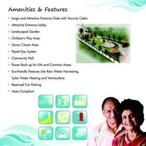 Image of 1172 Sq.ft 2 BHK Apartment / Flat for sale in Lotus Grace, Dhanori, Pune for Rs. 7000000
