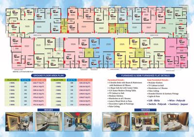 Image of 1283 Sq.ft 3 BHK Apartment / Flat for sale in Utsav Greens, Mansarovar Extension, Jaipur for Rs. 5800000