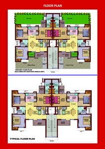 Image of 1080 Sq.ft 2 BHK Apartment / Flat for sale in SRS Pearl, Alapur, Palwal for Rs. 3000000