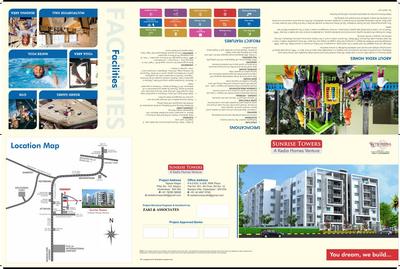 Image of 1965 Sq.ft 3 BHK Apartment / Flat for sale in Sunrise Towers, Attapur, Hyderabad for Rs. 13558500