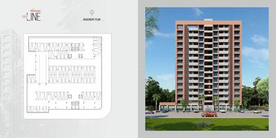 Image of 2304 Sq.ft 3 BHK Apartment / Flat for sale in Shikshapatri Sky Line, Sargasan, Gandhinagar for Rs. 11000000
