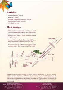 Image of 1500 Sq.ft Residential Plot / Land for sale in Ajmal Flora Valley Phase II, Devanahalli, Bengaluru for Rs. 20000000