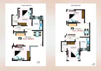 Image of 437 Sq.ft 1 BHK Apartment / Flat for sale in Rishabraj Agnel, Borivali West, Mumbai for Rs. 11000000