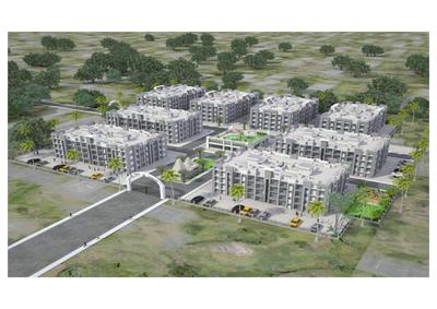 Image of 800 Sq.ft 1 BHK Apartment / Flat for sale in Estate Oaks Jai Mata Di Complex Phase II, Bhiwandi, Thane for Rs. 3500000