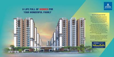 Image of 1536 Sq.ft 3 BHK Apartment / Flat for sale in Aparna Kanopy Yellow Bells, Gundlapochampalli, Hyderabad for Rs. 12000000