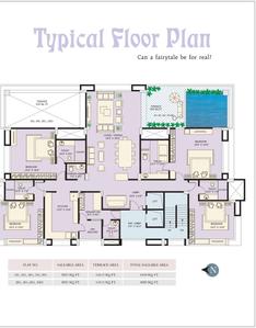 Image of 4100 Sq.ft 4 BHK Apartment / Flat for sale in Marvel Imperial, Sangamvadi, Pune for Rs. 45000000