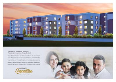 Image of 1420 Sq.ft 3 BHK Apartment / Flat for sale in Baldota Signature, Thanisandra, Bengaluru for Rs. 16000000