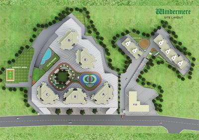 Image of 1290 Sq.ft 2 BHK Apartment / Flat for sale in Windermere, Bhayandar West, Mira Bhayandar for Rs. 11800000