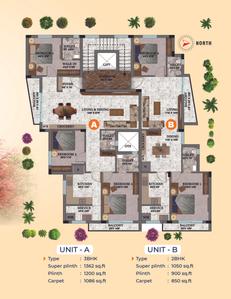 Image of 1000 Sq.ft Residential Plot / Land for sale in Trishung Cluster, Woraiyur, Tiruchirappalli for Rs. 3500000
